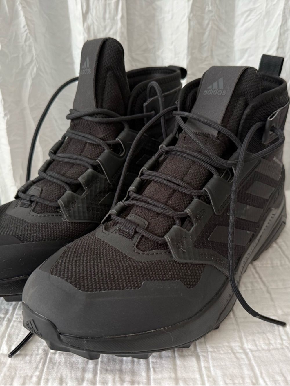 Adidas Terrex Humanrace Traxion Mid Hiking Shoes Black Men’s 10 Pharrell Collab